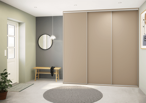 Celebert Flow skydelåger på mål til garderobe med 3 låger - Total Bredde 116 til 446 cm